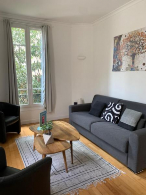 Nice Grand appartement face jardin
